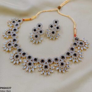 Round Pear Necklace Set