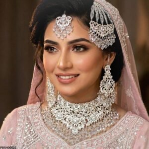 Flower Bridal Necklace Set