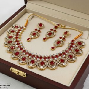 Oval/Square Necklace Set