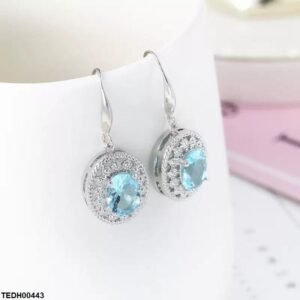Oval Drop Earrings
