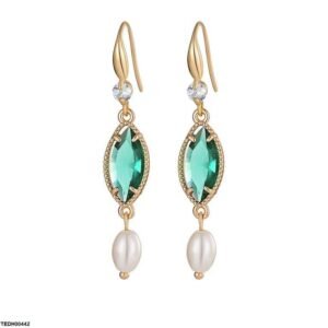 Marquise Pearl Drop Earrings